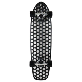 Lander Recycled Skateboard Cruiser Complete Rodeo 8.0" with 59mm Black Wheels