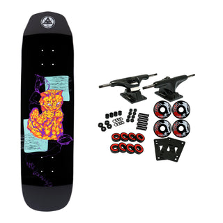 Welcome Complete Loo Dood on Wicked Princess 8.125" x 31.6" Black