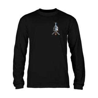 Powell Peralta Skateboards Longsleeve Shirt Skull and Sword Black