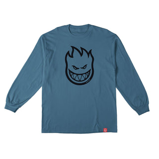 Spitfire Wheels Longsleeve Shirt Bighead Indigo Blue/Black Blue