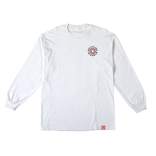Spitfire Wheels Longsleeve Shirt Classic 87 Swirl Fade Fill White/Red/Black White