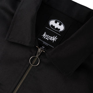 Welcome x Batman Skateboard Longsleeve Gotham Work Shirt Black