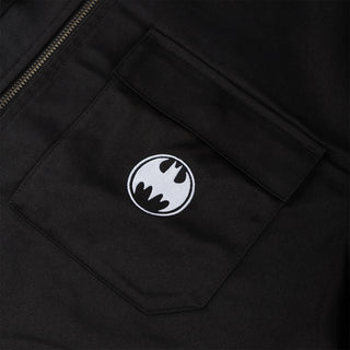 Welcome x Batman Skateboard Longsleeve Gotham Work Shirt Black