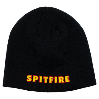 Spitfire Wheels Beanie Live to Burn Script Skully Black