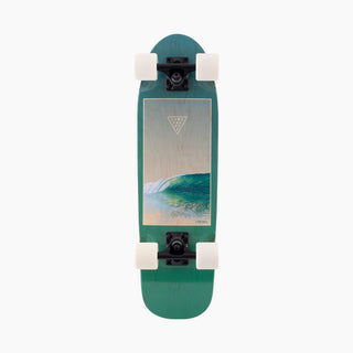 Landyachtz Cruiser Skateboard Complete Dinghy Classic Wave 8.6" x 28.5"