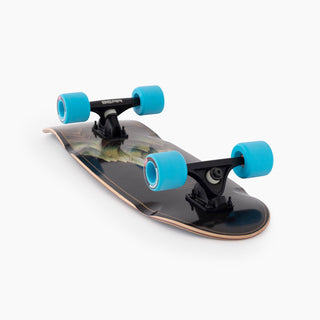 Landyachtz Cruiser Skateboard Complete Tugboat Light Peak Ultra Carve 9.2" x 30"