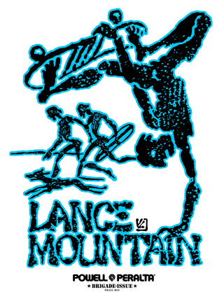 Powell Peralta Bones Brigade Lance Mountain Sticker Assorted Colors
