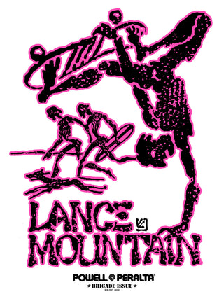 Powell Peralta Bones Brigade Lance Mountain Sticker Assorted Colors