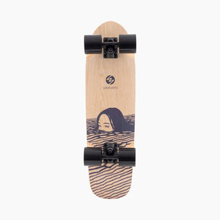 Landyachtz Longboards Cruiser Dinghy Classic Fender Midnight Dip 8" x 28.5"