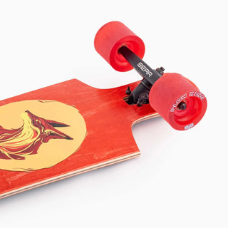 Landyachtz Longboard Drop Hammer Sun Fox Drop Through 10" x 36.5"