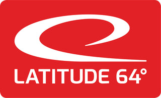 Latitude 64 Disc Golf Zero Medium Pure Putter 3/3/-1/1 Red/Black 173 grams