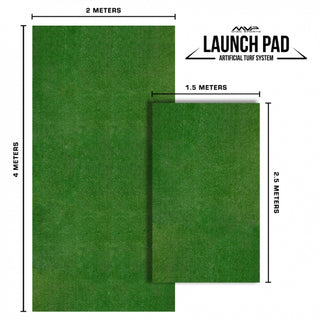 MVP Disc Golf Launch Pad Pro Artificial Turf Tee Pad