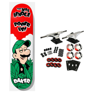 Baker Skateboard Complete Jeff Lenoce Power Up Re-Issue 8.5" x 32"