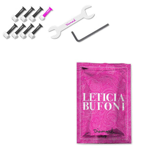 Diamond Supply Leticia Bufoni Hardware and Wrench Combo Black/Pink 7/8" Allen