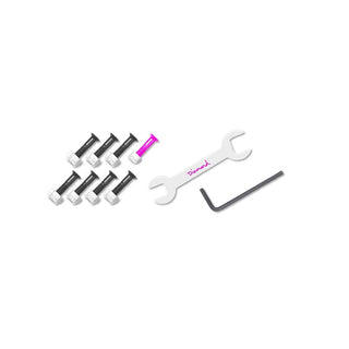 Diamond Supply Leticia Bufoni Hardware and Wrench Combo Black/Pink 7/8" Allen