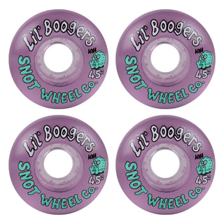 Snot Wheel Co. Skateboard Wheels 45mm Lil Boogers 101A Purple