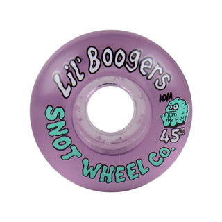 Snot Wheel Co. Skateboard Wheels 45mm Lil Boogers 101A Purple