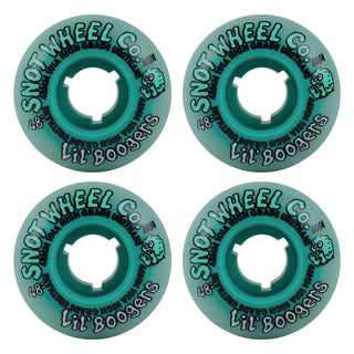 Snot Wheel Co. Skateboard Wheels 48mm Lil Boogers 101A Teal