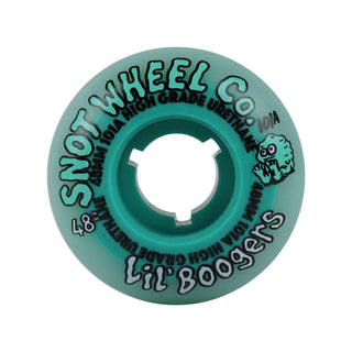 Snot Wheel Co. Skateboard Wheels 48mm Lil Boogers 101A Teal