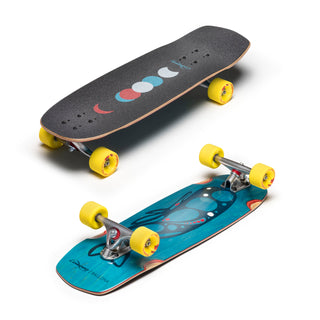 Loaded Longboards Cruiser Complete - Ballona Moby 9" x 27.75"