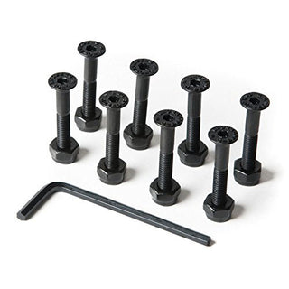 Loaded Boards Countersunk Hardware Bolt Pack w/ Hex Tool (1 inch)