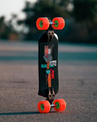 Loaded Boards Fathom Complete with Zee Brackets and Orangatang Dad Bods