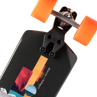 Loaded Boards Fathom Complete with Zee Brackets and Orangatang Dad Bods