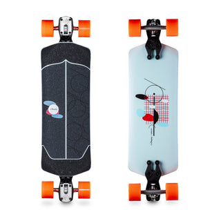 Loaded Boards Tangent Complete with Zee Brackets and Orangatang Caguamas