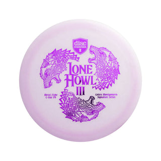 Discmania Disc Golf Lone Howl 3 PD Colten Montgomery Driver White/Purple 174 grams