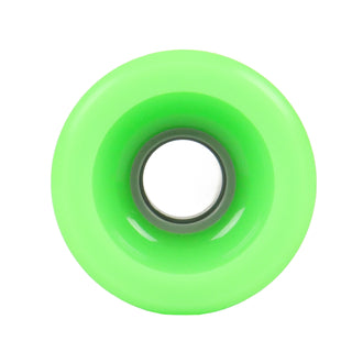 Longboard Wheels 65mm x 51mm 80A Neon Green 4-Pack