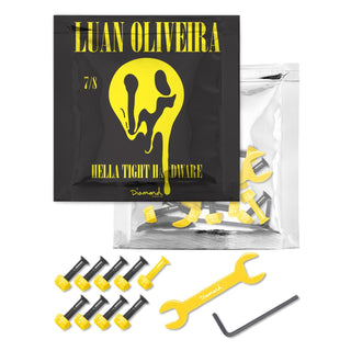 Diamond Supply Luan Oliveria Hardware and Wrench Combo Black/Yellow 7/8" Allen