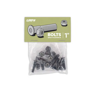 Lurpiv Skateboard Truck Mounting Hardware 1" Allen