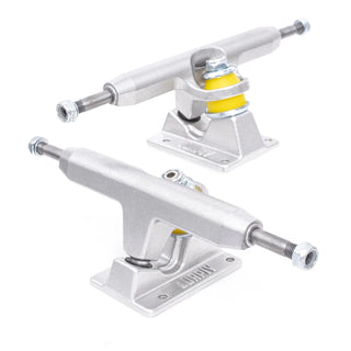 Lurpiv Skateboard Trucks Hollow Polished Silver 150 (8.5") Set of 2