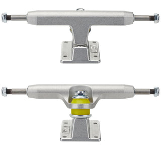 Lurpiv Skateboard Trucks Standard Polished Silver 140 (8.1") Set of 2