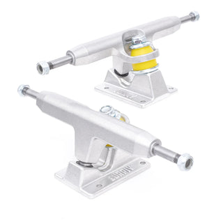 Lurpiv Skateboard Trucks Standard Polished Silver 145 (8.3") Set of 2