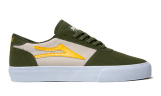 Lakai Skateboard Shoes Manchester Chive Suede