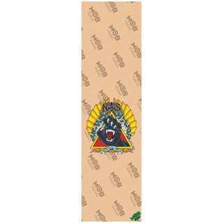 Mob Skateboard Griptape Natas Screaming Panther Clear 9" x 33" Sheet