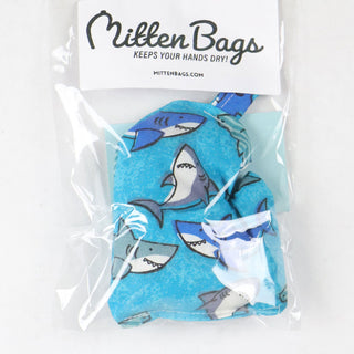 Mitten Bags Disc Golf Clay Grip Sack - Moisture Absorbing Bag - Sharks