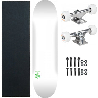 Powell Mini Logo Complete Chevron Detonator White 7.75" x 31.08" Parts Kit