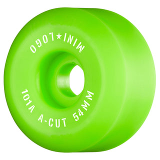 Mini Logo Skateboard Wheels 54mm A-Cut 101A Green