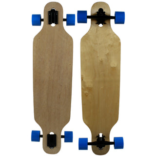Maple Drop Through Complete with Blue Wheels / Clear Grip