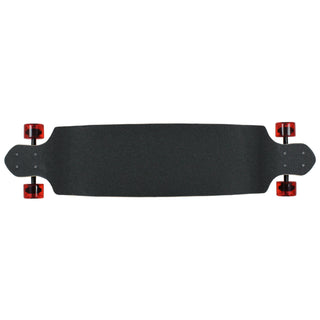 Moose Longboard Complete 9.75" x 41.5" Drop Down RED
