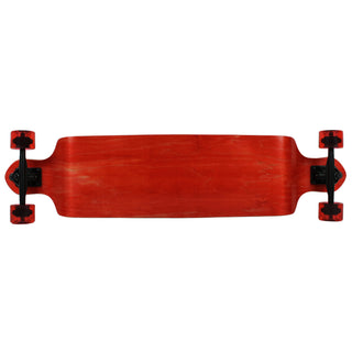 Moose Longboard Complete 9.75" x 41.5" Drop Down RED