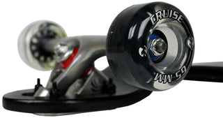 Moose Longboard 39.75 Double Drop Black / Paris / Kryptonics 65mm Clear