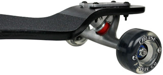 Moose Longboard 39.75 Double Drop Black / Paris / Kryptonics 65mm Clear