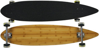 Moose Longboard 43" Bamboo Pintail / Paris / Kryptonics 65mm Clear
