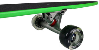 Moose Longboard 43 Green Pintail / Paris / Kryptonics 65mm Clear