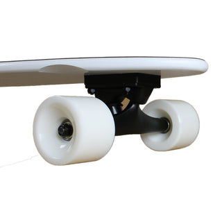 Moose Longboard Complete 9" x 47" Pintail WHITE