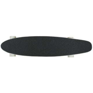 Moose Longboard Complete 9" x 40" Kicktail WHITE