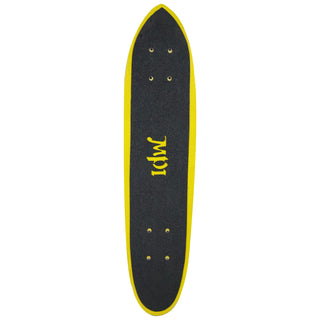 Vintage NOS 1970s MPI Old School Skateboard Deck Fiberglass 27" Pointed Nose